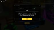 Avoid typos while using codes (Image via Roblox)